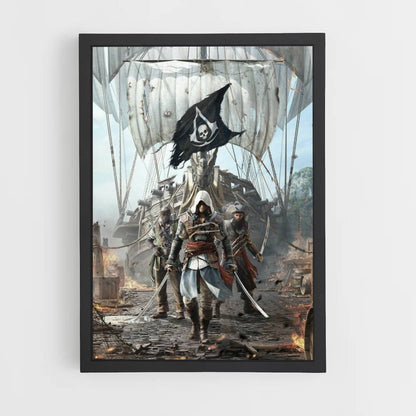 Poster Assassin's Creed Zwarte Vlag