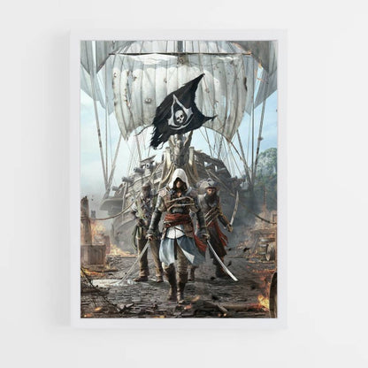 Poster Assassin's Creed Zwarte Vlag