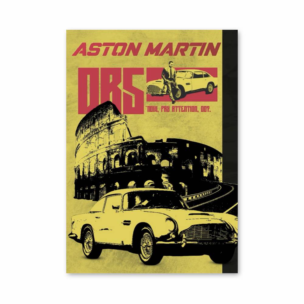 Poster Aston Martin 007