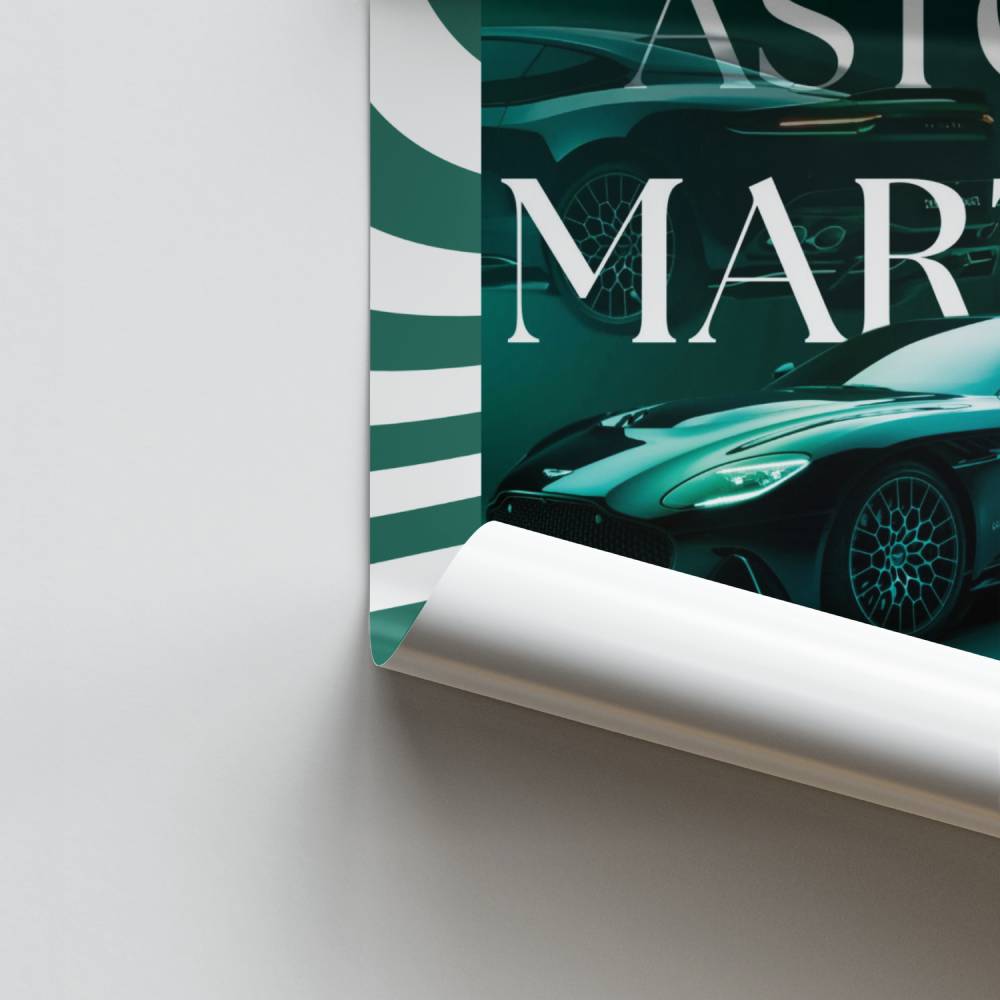 Affiche Aston Martin DBS