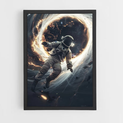 astronaut-4 cadre Noir
