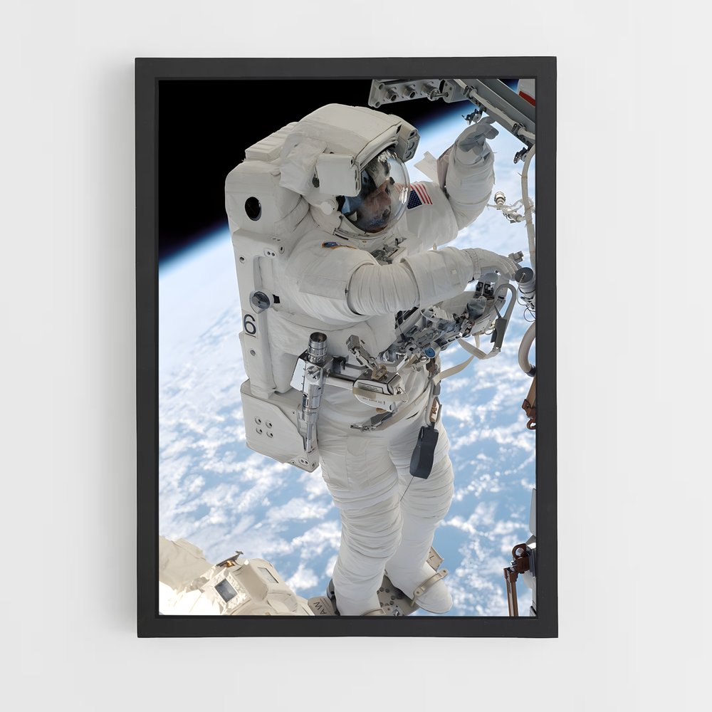 astronaut-7 cadre Noir