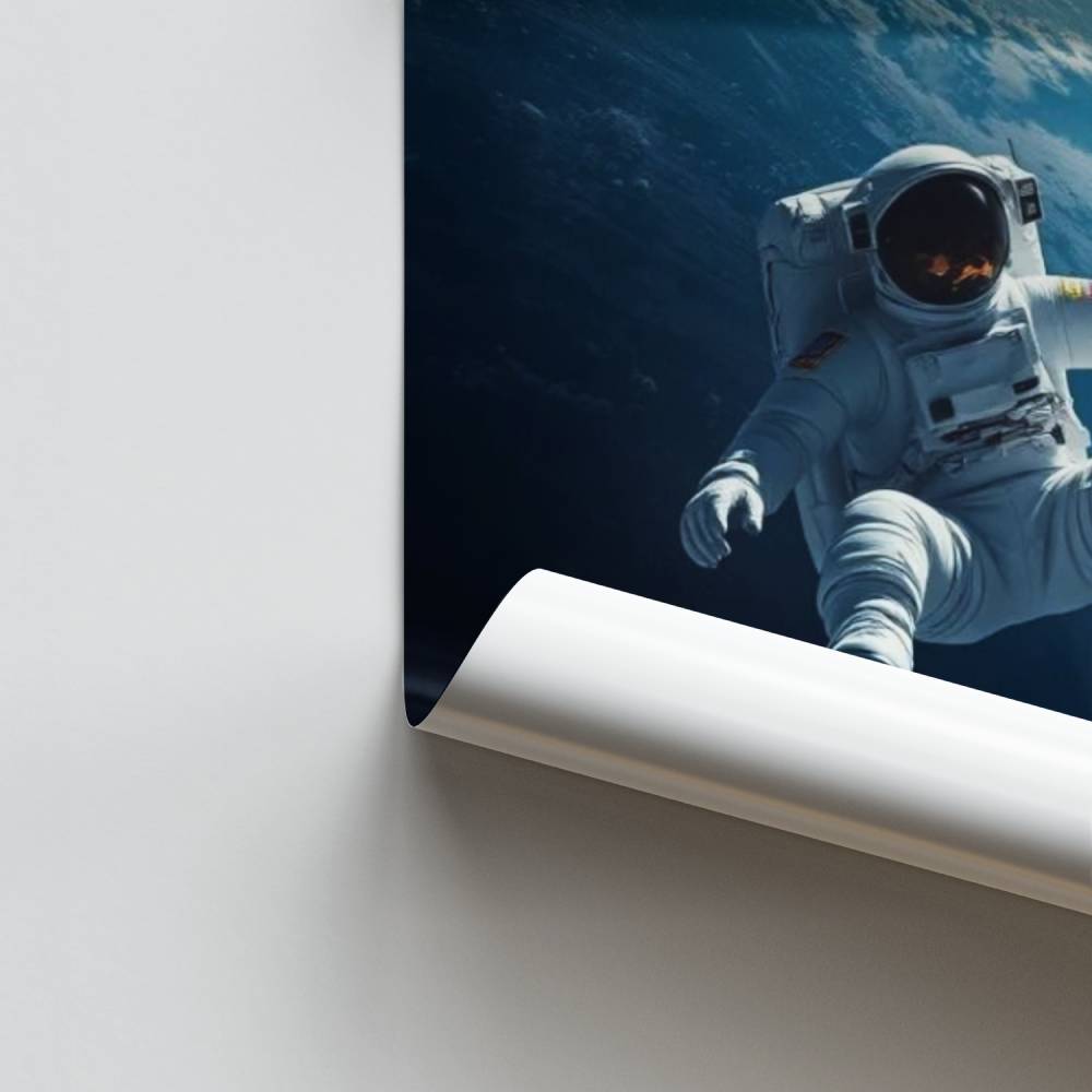 Poster Astronaut sprong