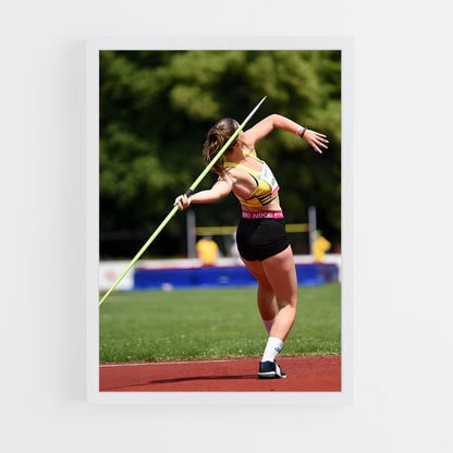 athletism-1 cadre Blanc