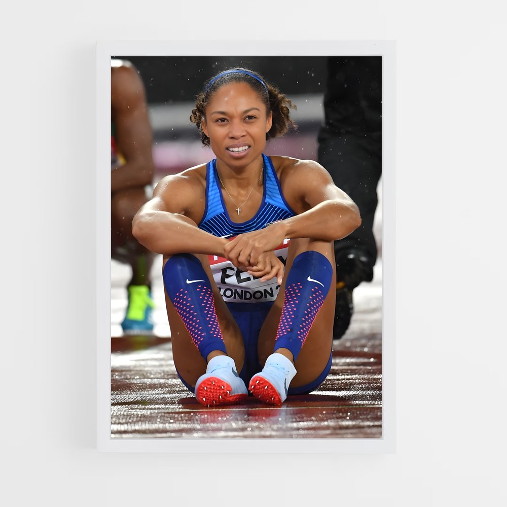 athletism-11 cadre Blanc