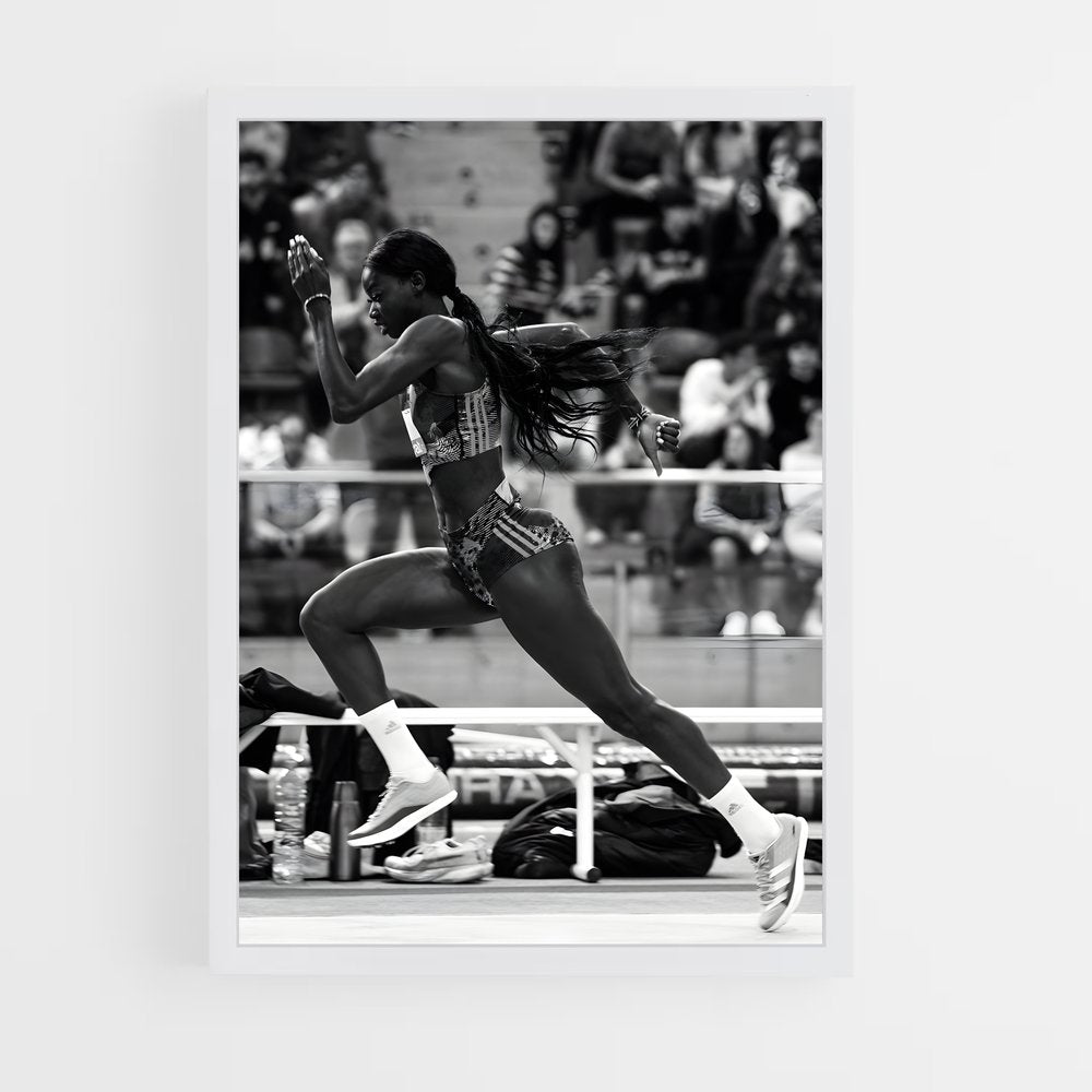 athletism-3 cadre Blanc