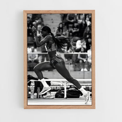 athletism-3 cadre Bois clair