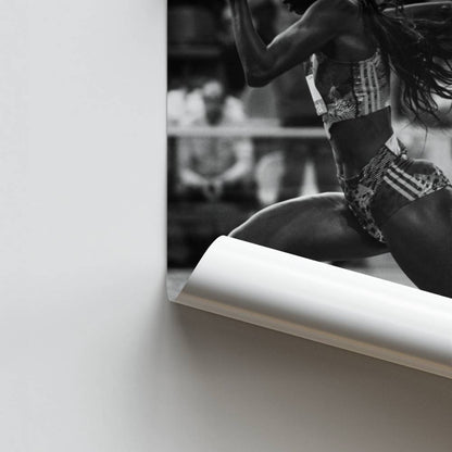 Atletiekposter voor dames