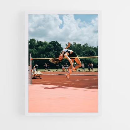 athletism-4 cadre Blanc