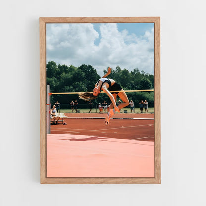 athletism-4 cadre Bois clair