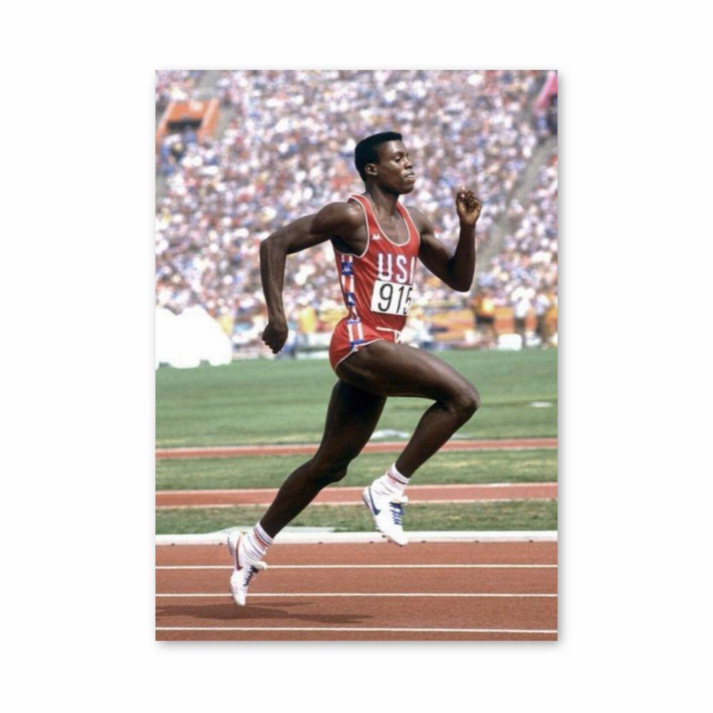 Poster Athletisme Carl Lewis