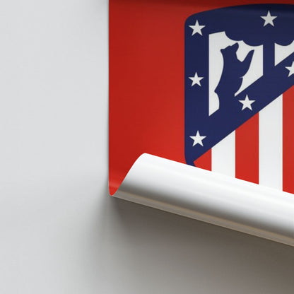 Poster Atletico Madrid-logo