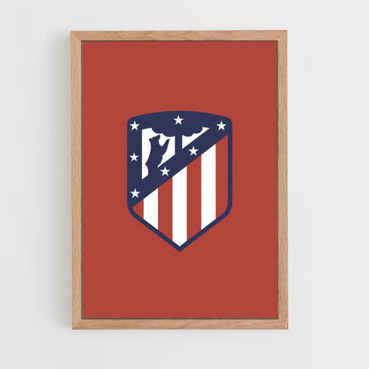 Poster Atletico Madrid-logo