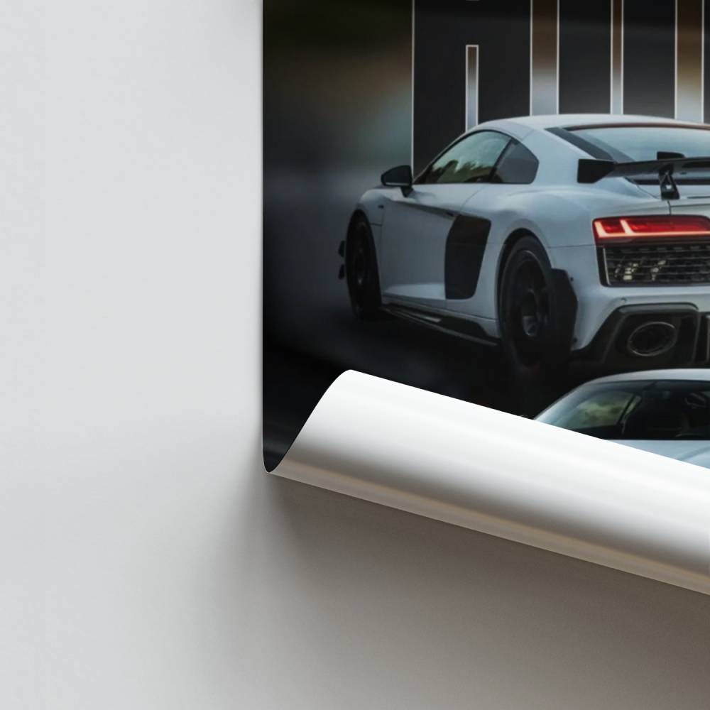 Affiche Audi R8 GT