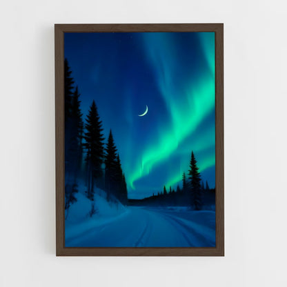 aurora-8 cadre Bois foncé