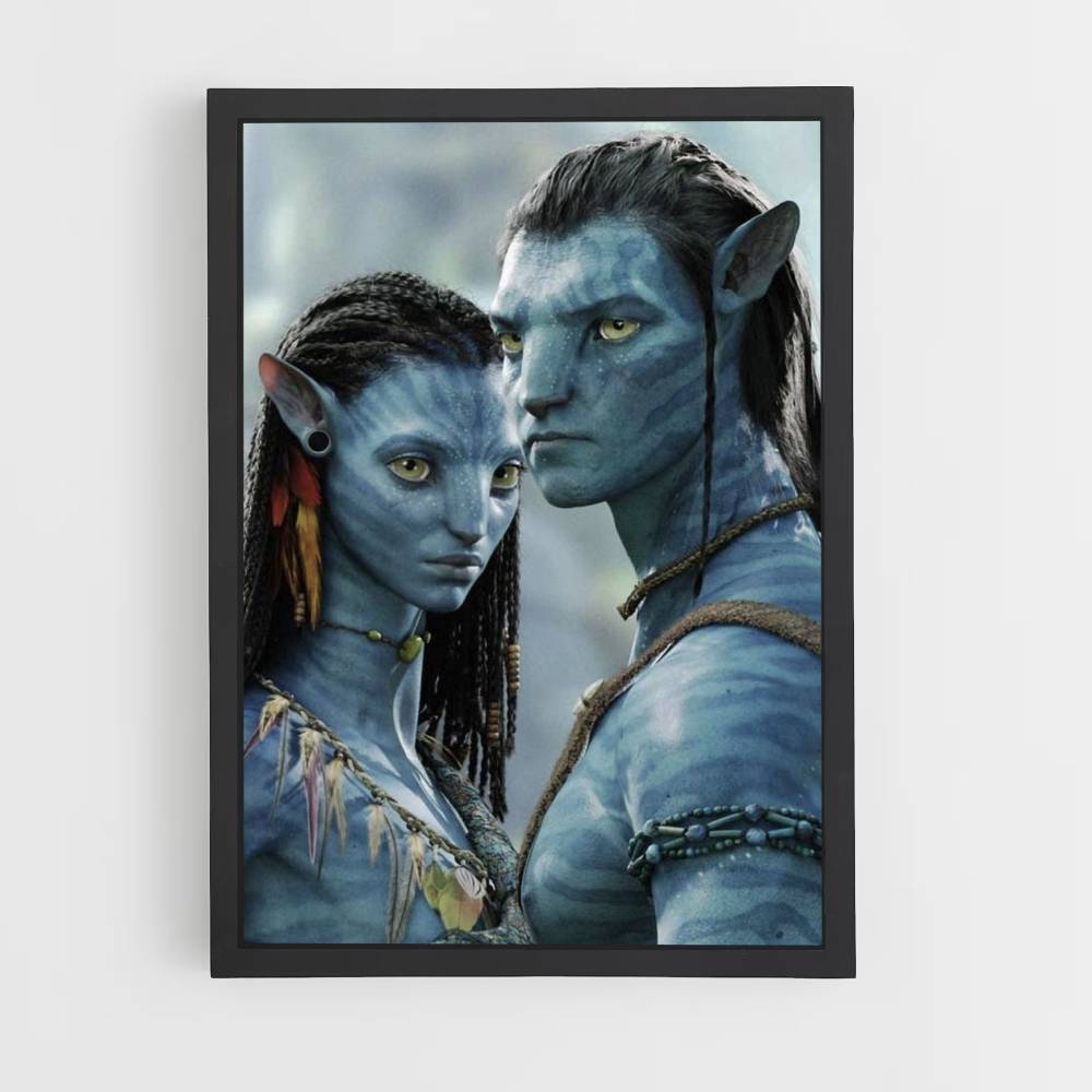 Affiche Jake Sully en Neytiri