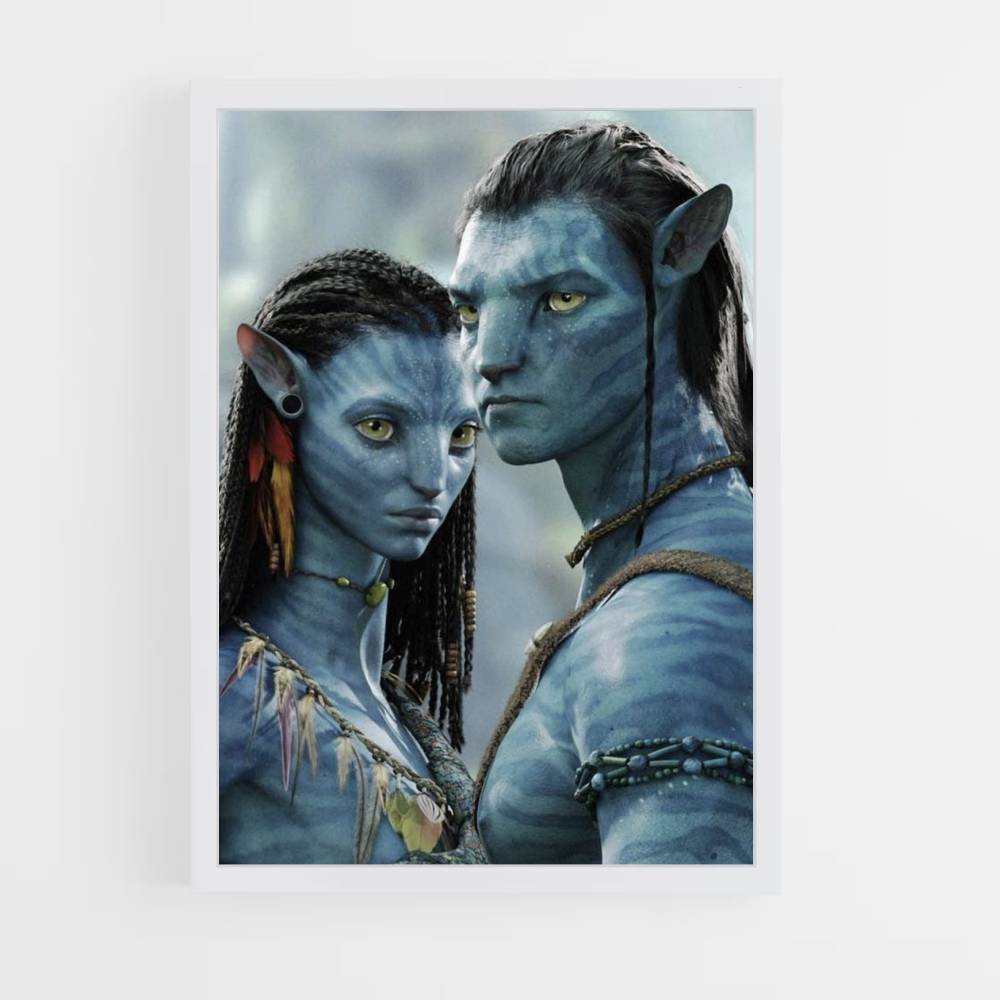 Affiche Jake Sully en Neytiri