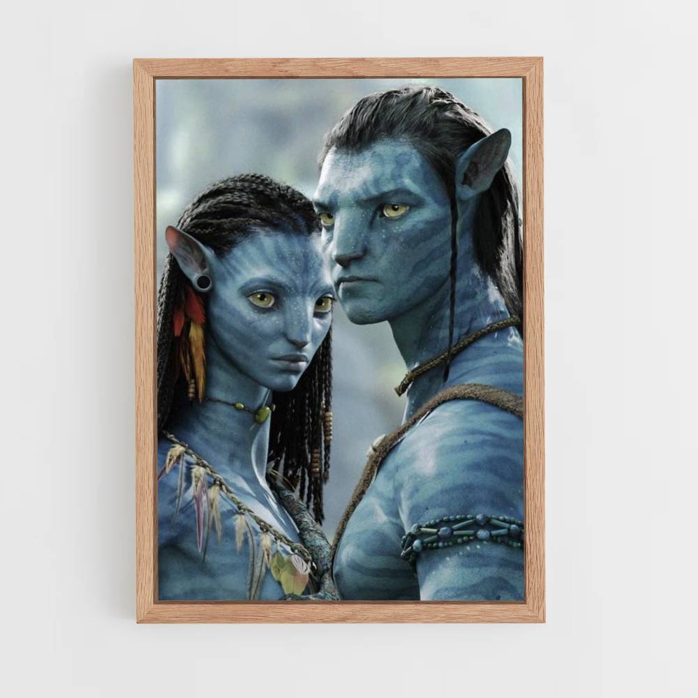 Affiche Jake Sully en Neytiri