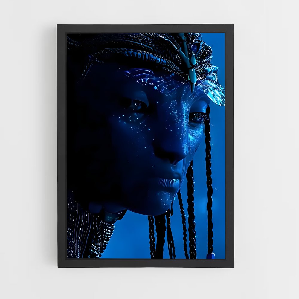 avatar-9 cadre Noir
