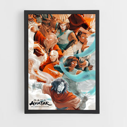avatar-air-2 cadre Noir