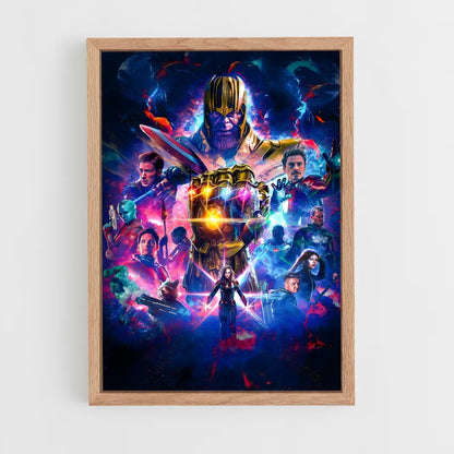 avengers-1 cadre Bois clair