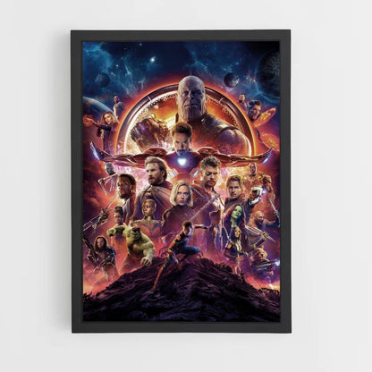 Poster Avengers laatste gevecht