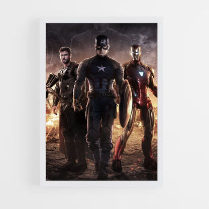 Poster Thor Captain America Iron man