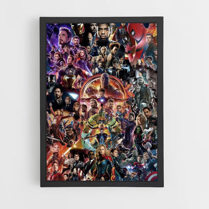 Poster Avengers-personages