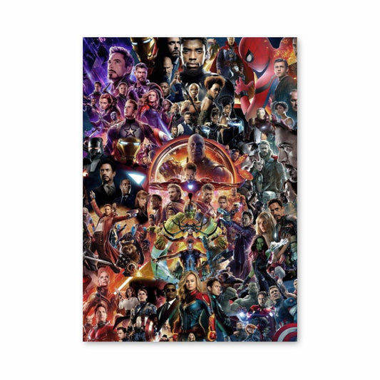 Poster Avengers-personages