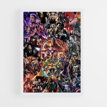 Poster Avengers-personages