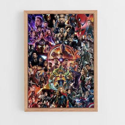 Poster Avengers-personages