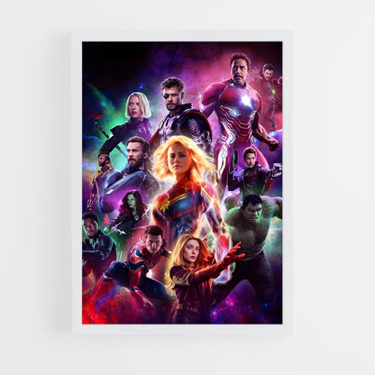 avengers-9 cadre Blanc