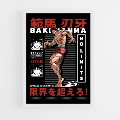 Japanse Baki-poster