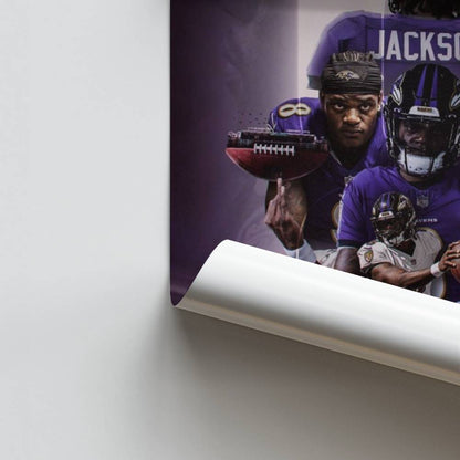 Baltimore Ravens quarterback-poster