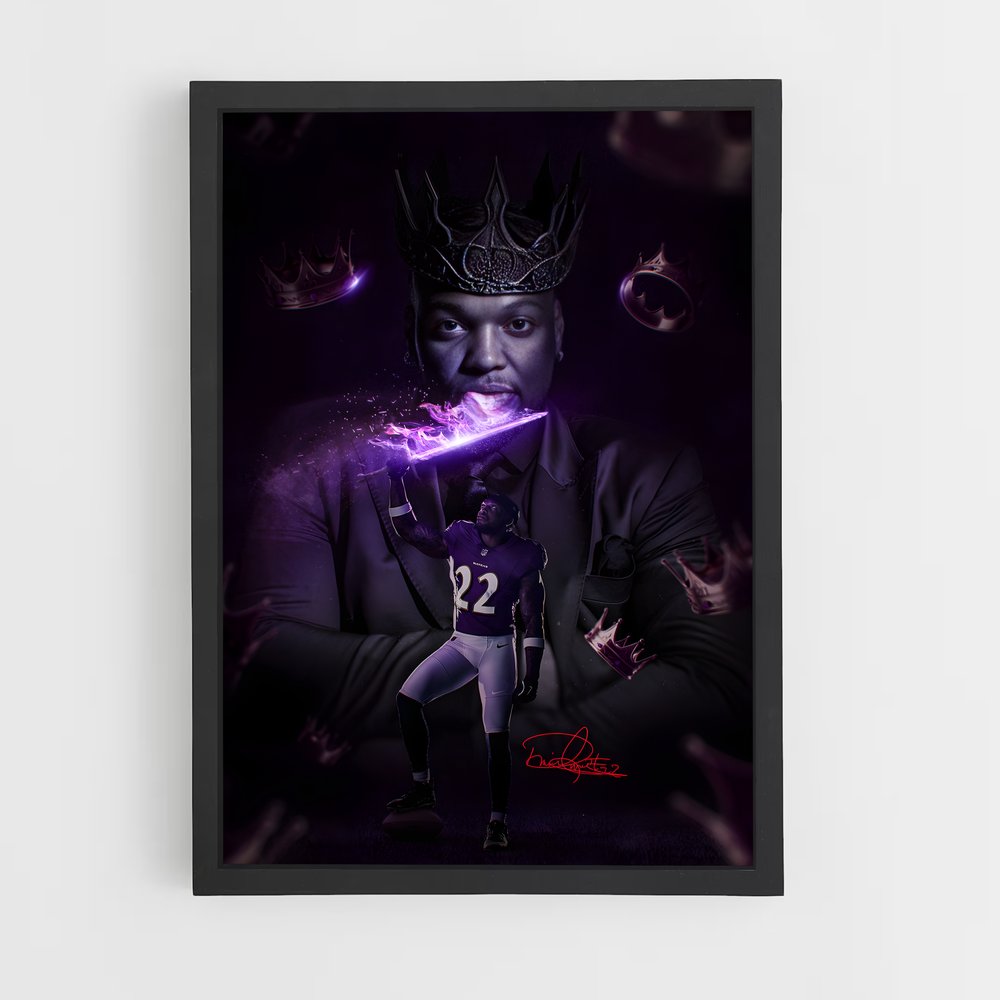 baltimore-ravens-18 cadre Noir