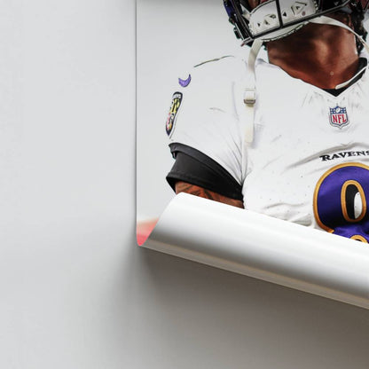 Baltimore Ravens voetbalposter