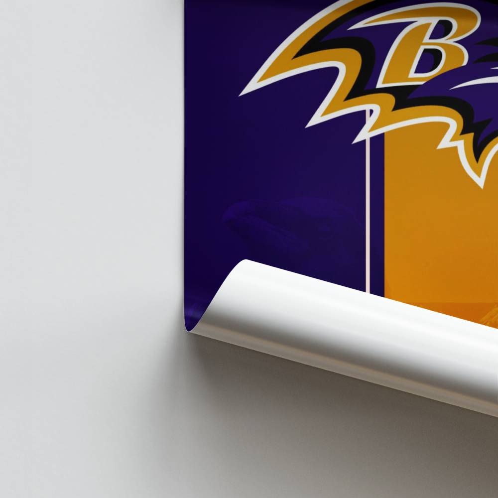 Baltimore Ravens-logo-poster