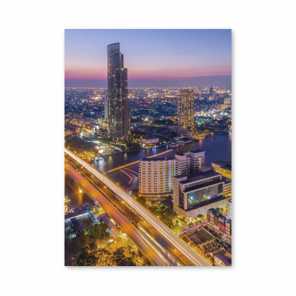 Bangkok lichte poster