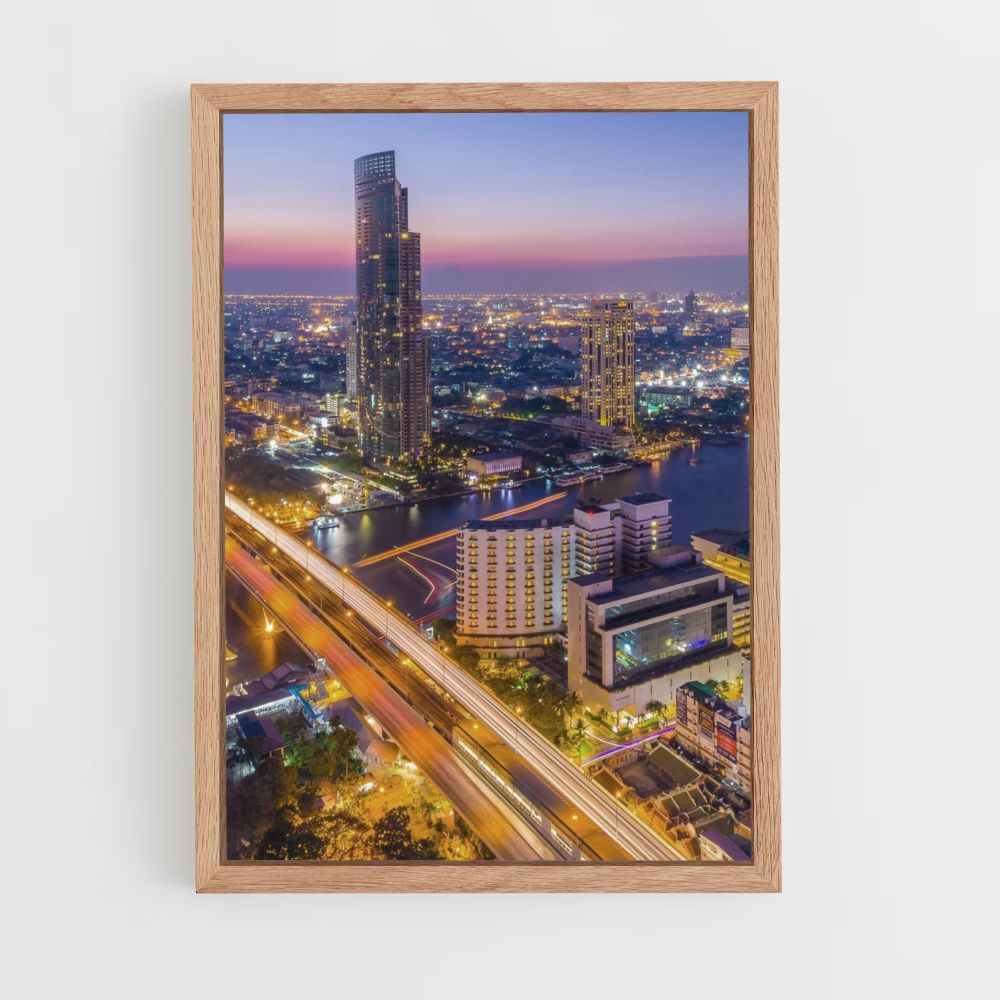 Bangkok lichte poster