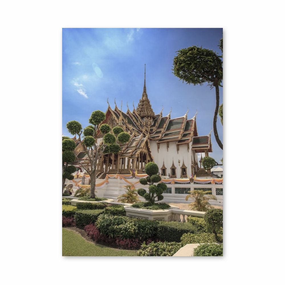 Bangkok-tempelposter