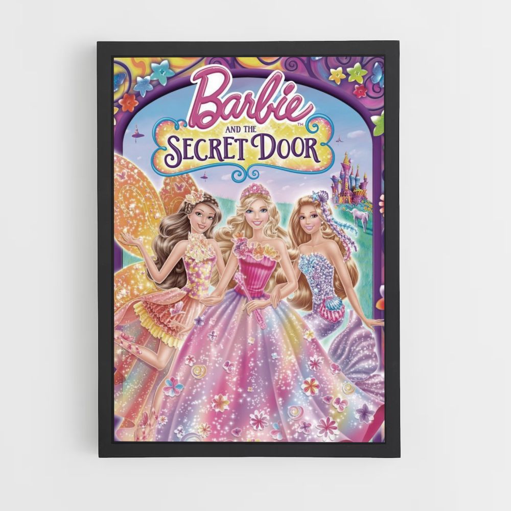 Poster Barbie geheime deur