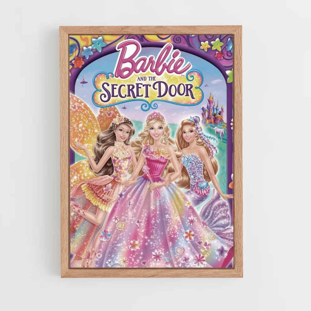 Poster Barbie geheime deur