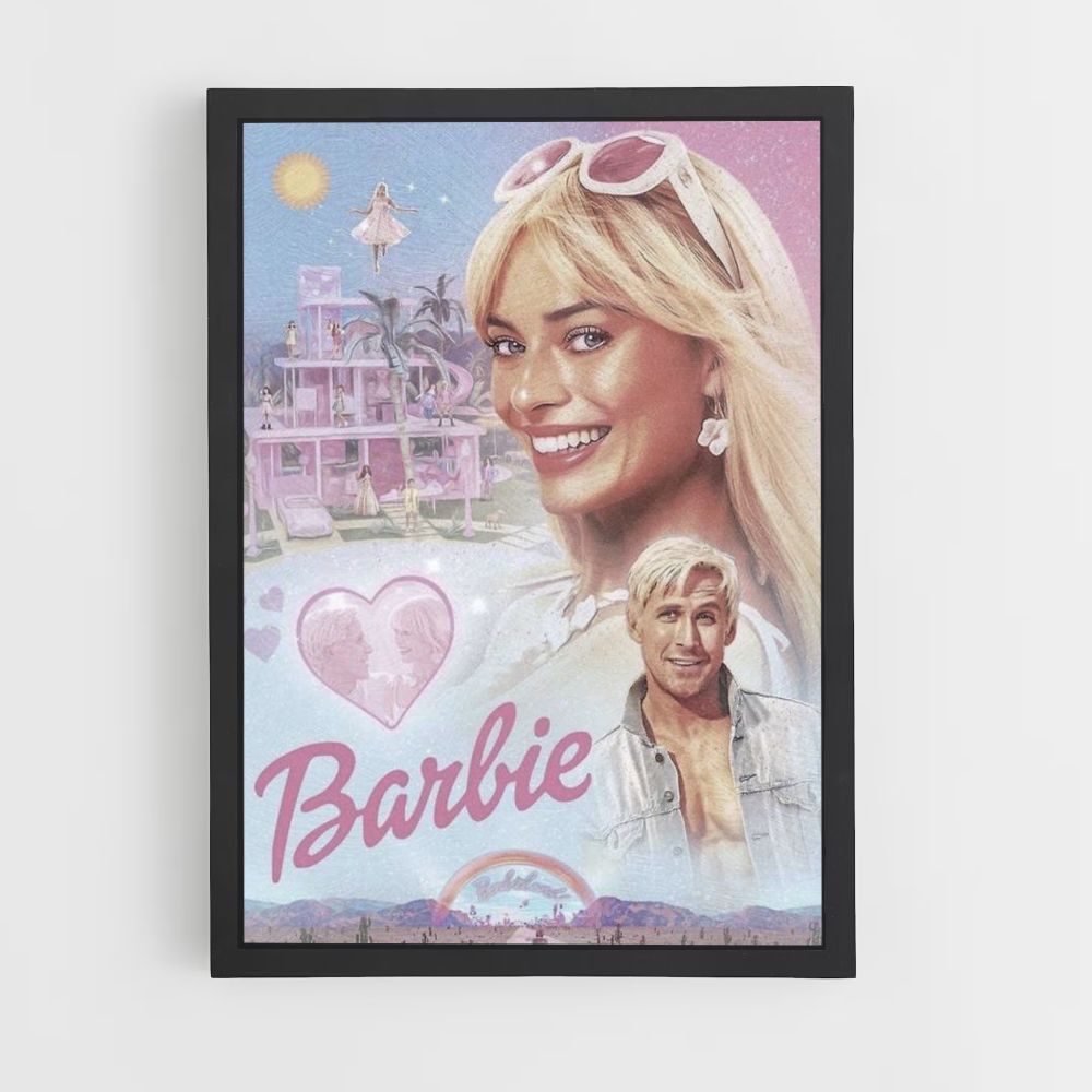 Affiche Barbie en Ken