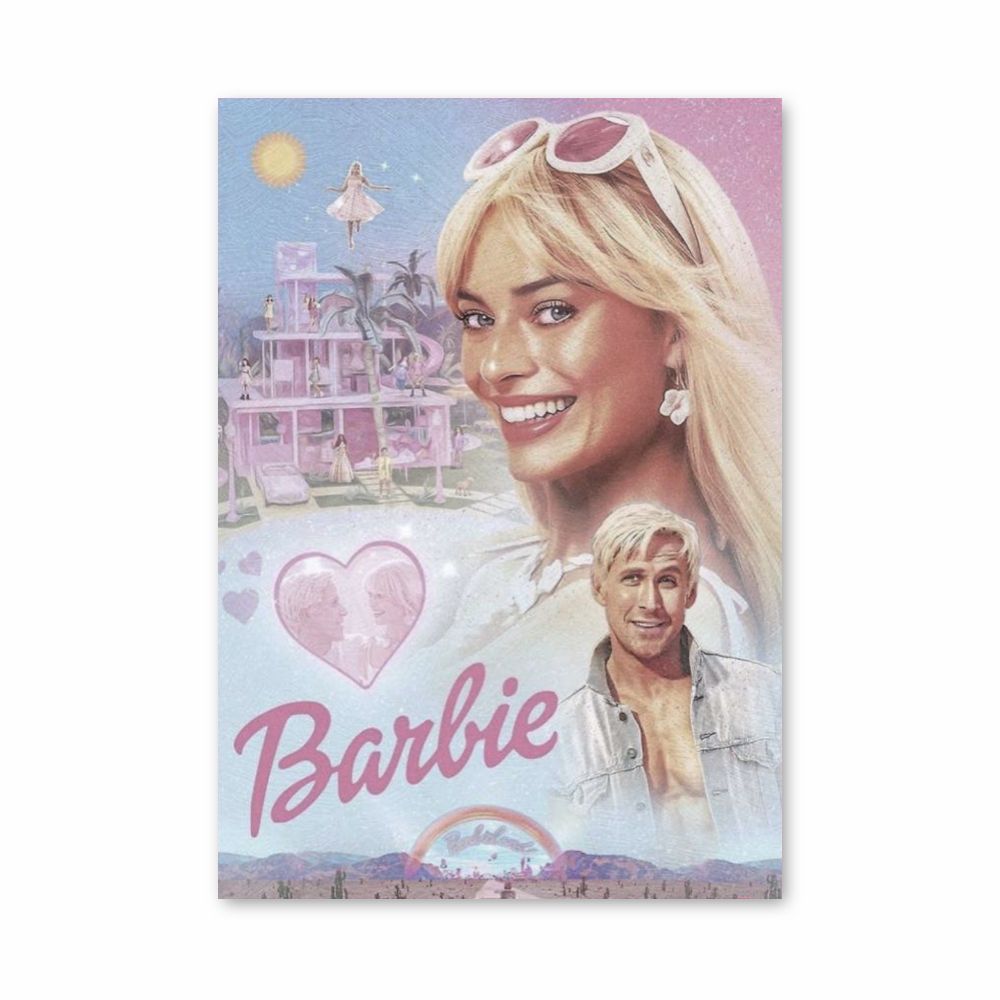 Affiche Barbie en Ken