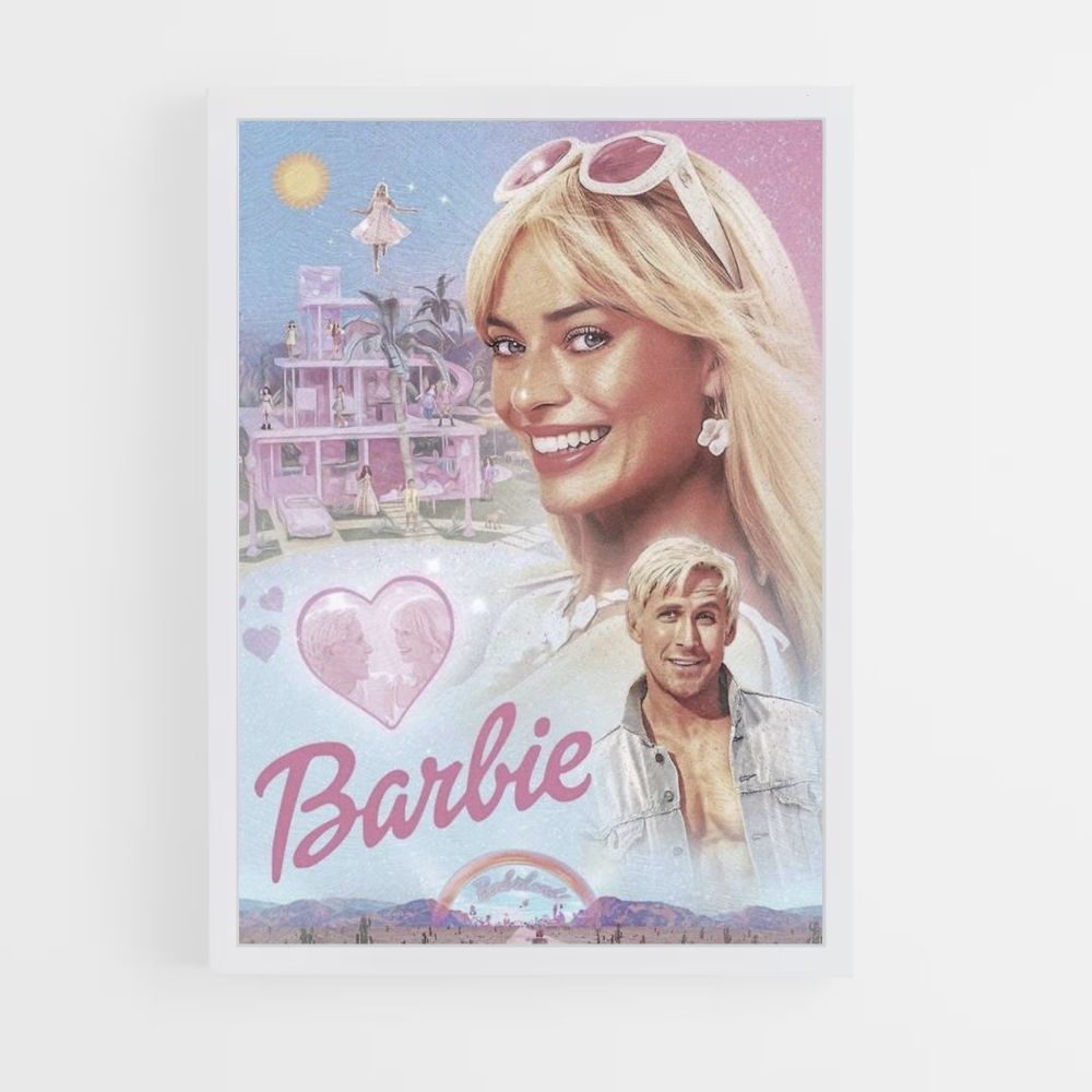 Affiche Barbie en Ken