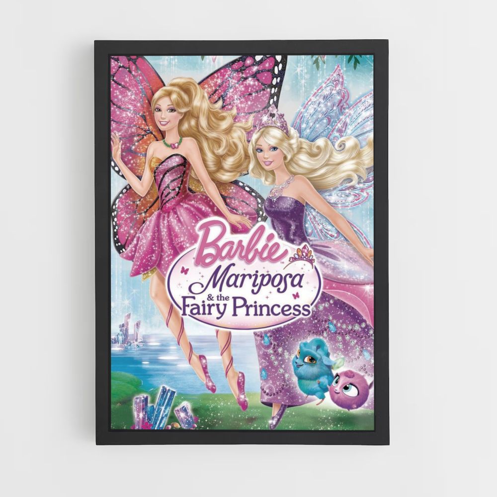 Affiche Barbie Mariposa