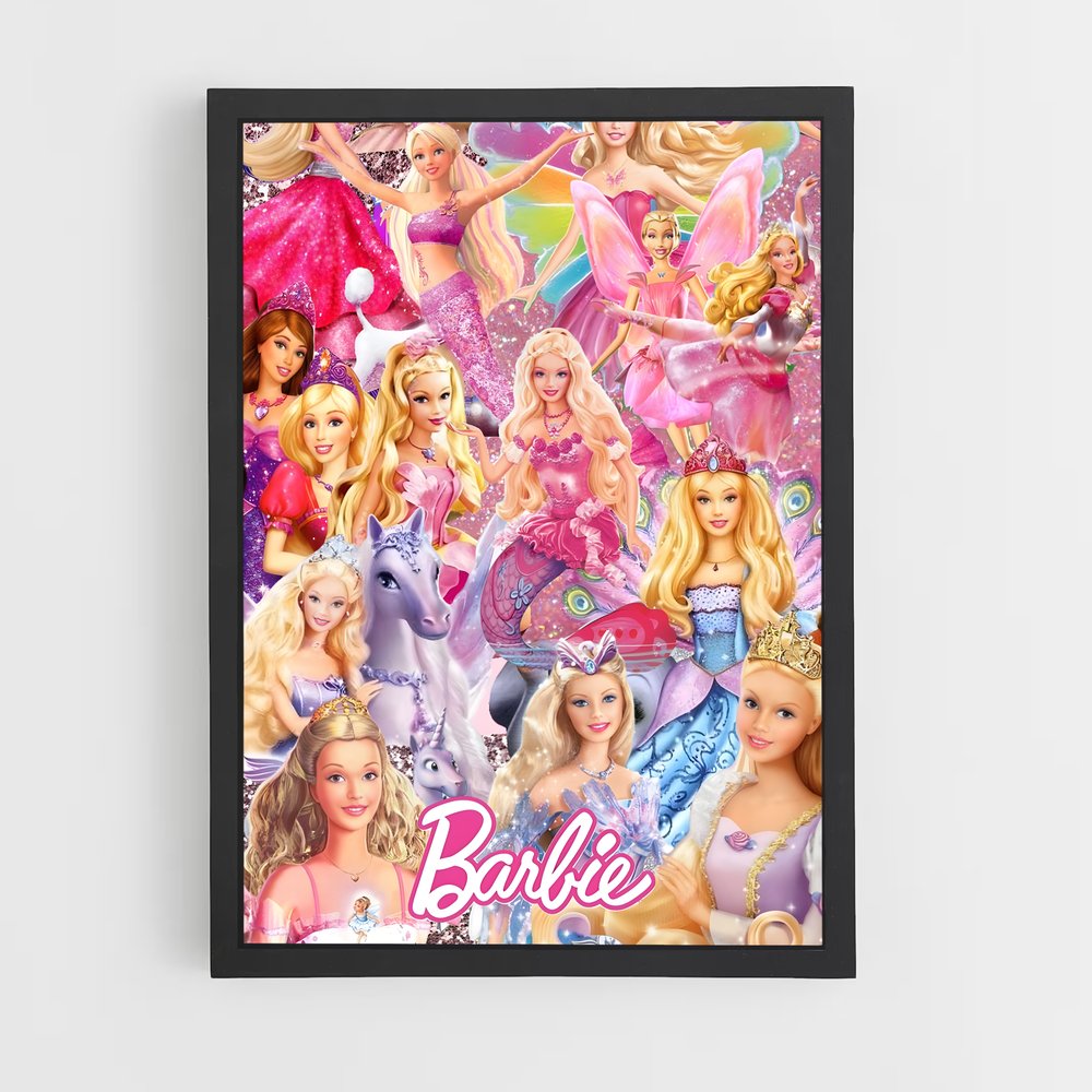 barbie-15 cadre Noir