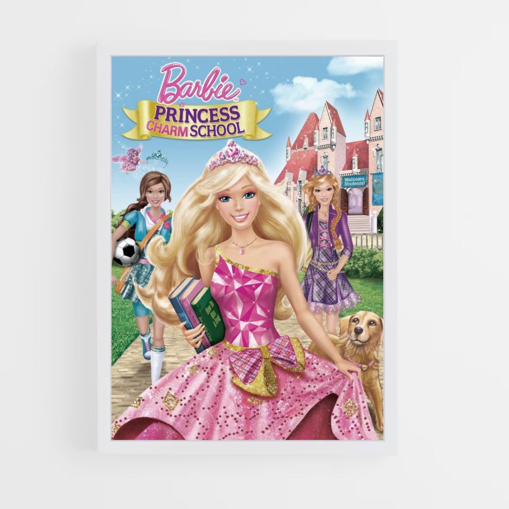 Poster Barbie Charmeschool