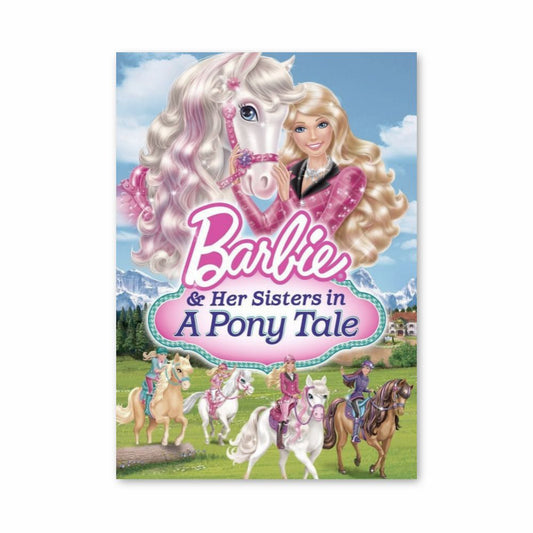 Barbie Ponyverhaal-poster