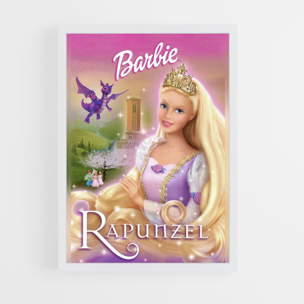 Poster Barbie Raponsje